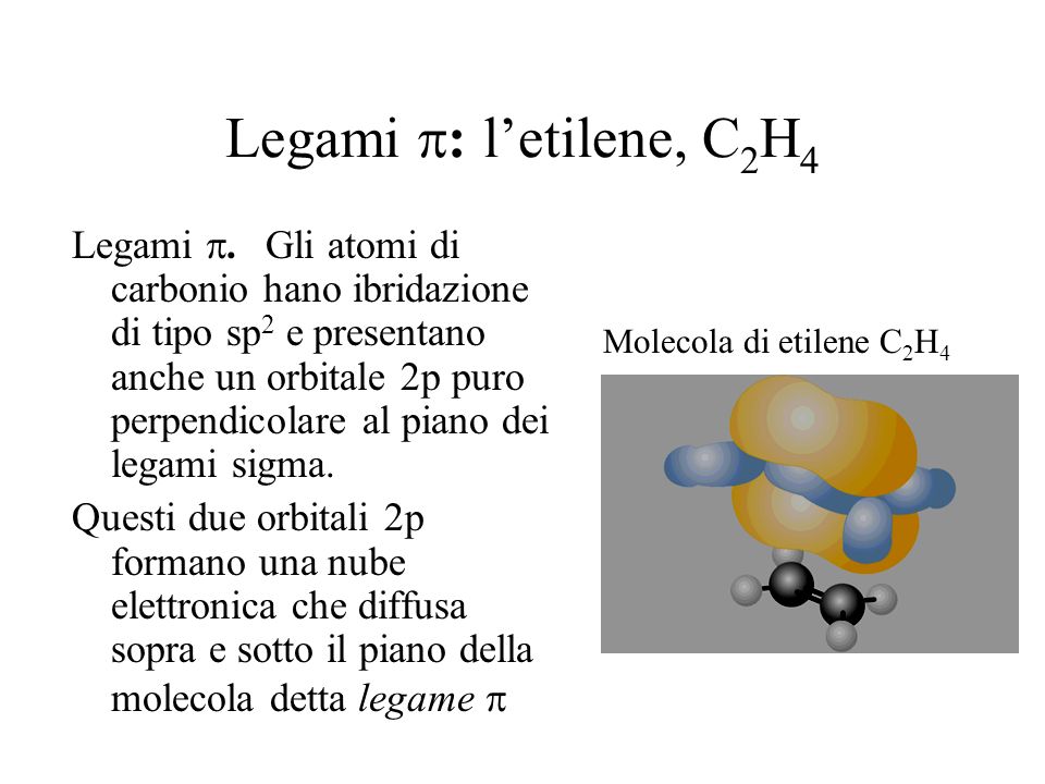 Orbitali Molecolari e forma delle molecole ppt scaricare